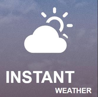 weather app home screen